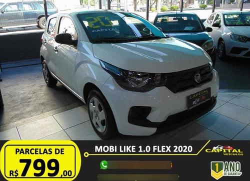 Imagem 2 de 14 de Fiat Mobi Like 1.0 Flex 4p 2020
