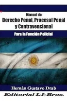 Comprar Manual De Derecho Penal Proc. Penal Y Contravencional - Drab
