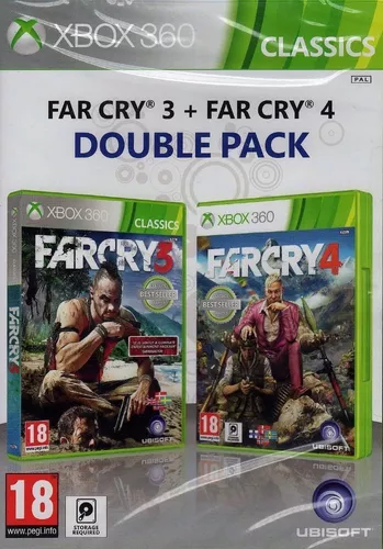 Far Cry 3 & 4 (double Pack) - Xbox 360 Midia Fisica Original