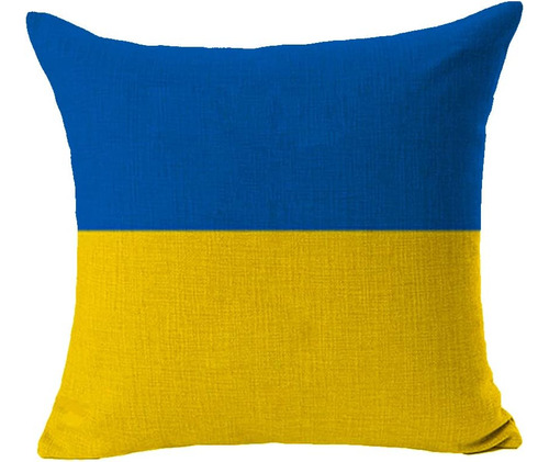 Fundas De Almohada Con Diseño De Bandera De Ucrania Para Dec