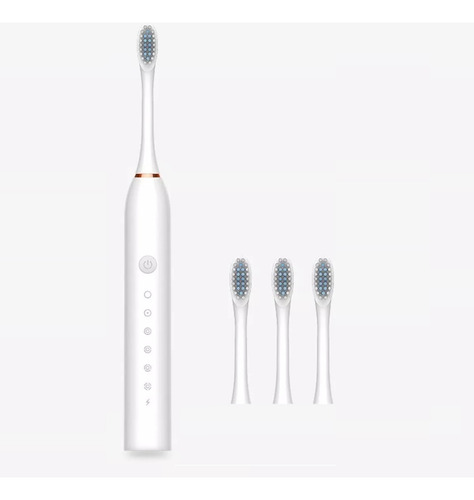 Cepillo De Dientes Eléctrico Belfia B10 Con 4 Picos, 6 Modos De Uso Usb