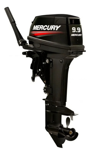 Motor De Popa Mercury 9.9 Hp, 2 Tempos Poddium Náutica
