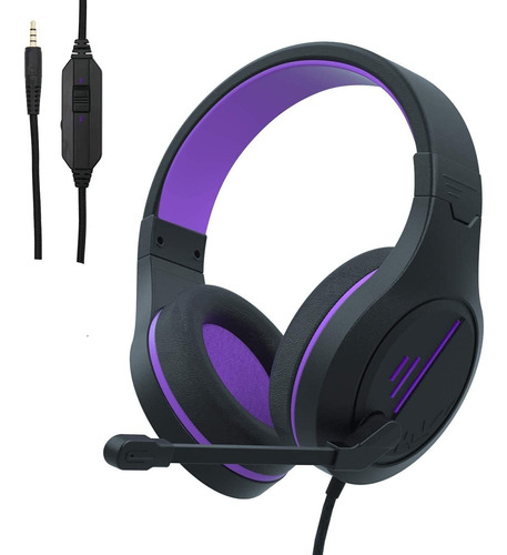 Auriculares Anivia Stereo Gaming Headset, Purpura/microfono