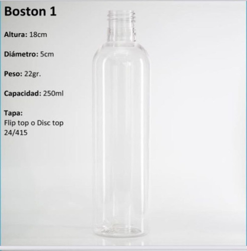 Botellas De Pet Tipo Jefferson, Sonata Boston 24-415 (160pz)
