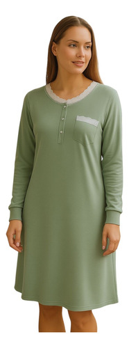 Camison Modal Soft. Suave. Invierno, Talles Grandes