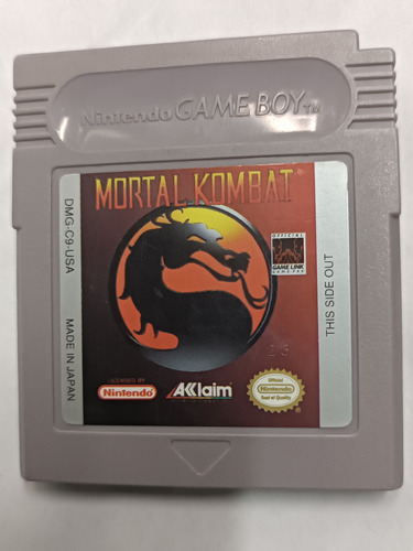 Mortal Kombat Para Gbc Original Físico 