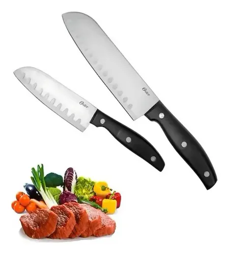 Cuchillo Santoku Alemán De Acero Inoxidable 1.4116 Con Mango De Madera De ébano, Cuchillo De Chef Japonés Profesional, Utensilios De Cocina 2024, Cuchillo De Cocina, Surtido, Certificado CE/UE (D1