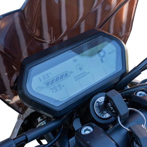 Imagen 6 de 24 de Moto Eléctrica 3000w Bateria Litio 72v 35ah Thunder Negro