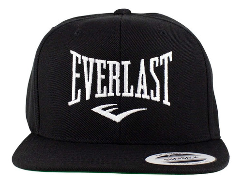 Jockey Snapback Visera Plana Negro Everlast