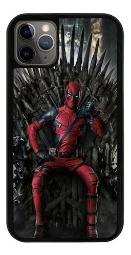 Funda Uso Rudo Tpu Para iPhone Deadpool Marvel Heroe Moda 03