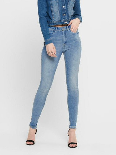 Jeans Jona Skinny Tiro Alto Only - 15171481