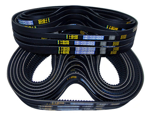 Kit Correia Em V Dentada Bx-103 Elite (3und)