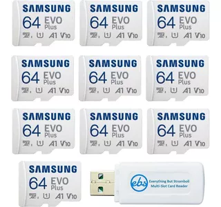 Compatible Tarjeta Samsung Evo Plus Microsd De 64 Gb Clase 1