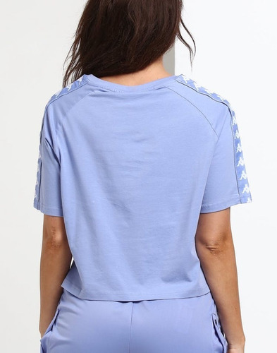 Remera Mujer Slim - Kappa Banda 222 Avant Violeta