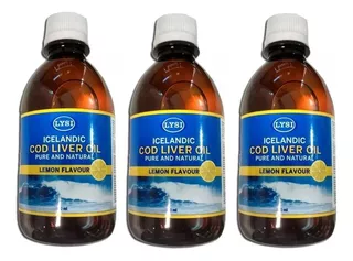 Aceite Lysi De Higado De Bacalao Autentico Pack X 3 Unidades