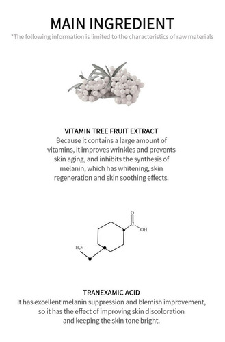 Emulsion Coreana De Vitamina C / Aclarante Y Antiarrugas_1pz