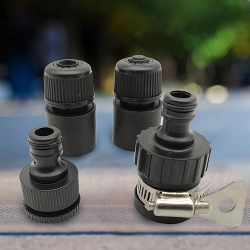 4 Uds Manguera De Riego De Jardín Conector Rápido