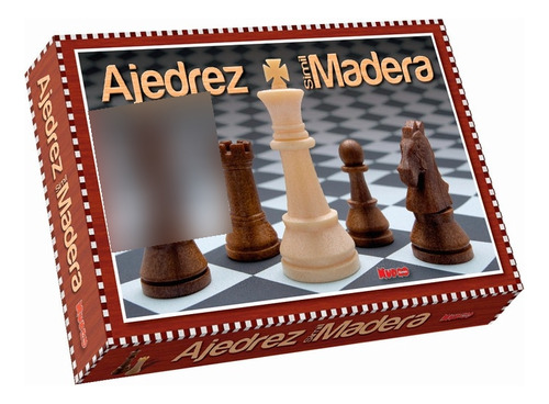 Ajedrez Juego De Mesa Simil Madera Nupro - Sharif Express