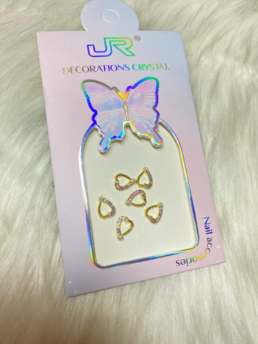 Dijes De Corazon Para Decoración De Uñas