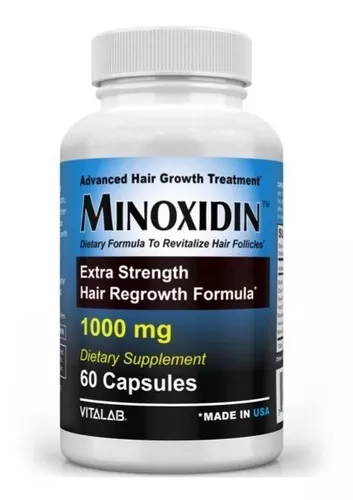 Minoxidil 1000mg Tratamiento De Pelo 60c Crecimiento Cabello