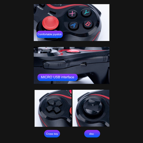 Control Gamepad Celular Bluetooth Mando Para Android Y Pc