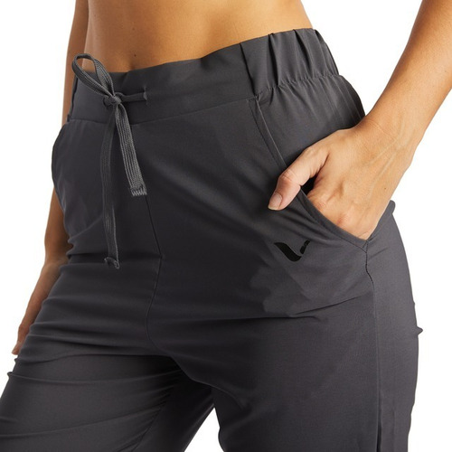 Pantalón Largo Reves Kymi Mujer Bolsillos Urbano Deportivo