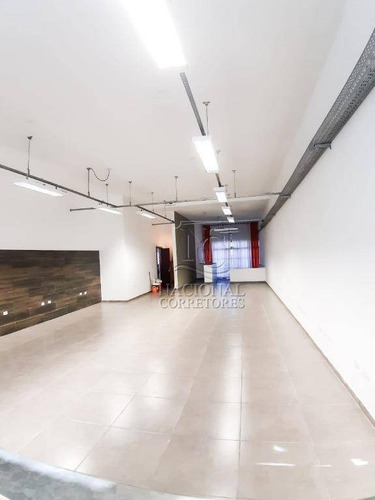 Salão Para Alugar, 140 M² Por R$ 4.500,00/mês - Parque Das Nações - Santo André/sp - Sl0955