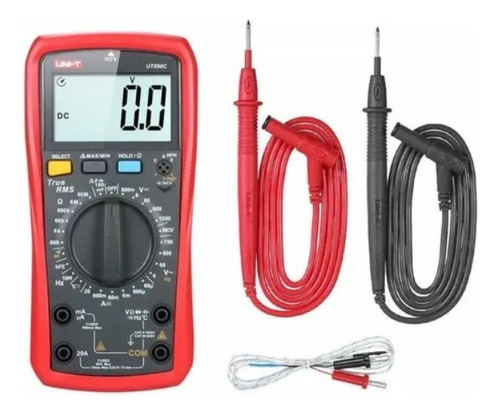 Uni-t Ut890c True Rms Multímetro Digital Capacidade