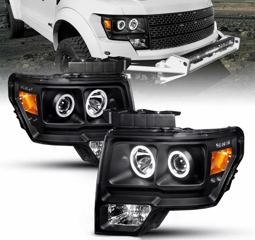 Faros Led Halo Ford Lobo F150 Raptor 09 10 11 2012 2013 2014