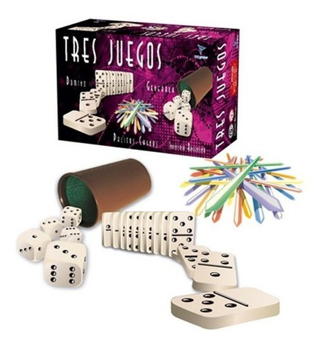 Juegos De Mesa Combo Tres Juegos (8680)