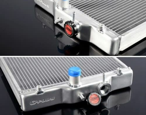 Imagen 2 de 5 de Radiador De Aluminio 3 Celdas Honda B
