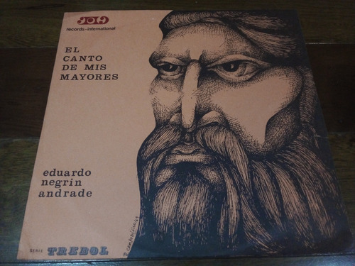 Lp Vinilo - Eduardo Negrín Andrade - El Canto De Mis Mayores