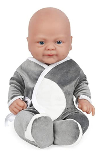 Muñeca De Bebé Completamente De Silicona, Luce