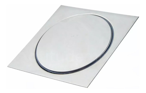 Ralo Inteligente Click 10x10 Cm Inox Veda Cheiro Banheiro