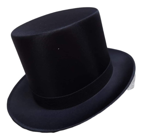 10 Sombreros Mago Copa Alta, Catrín, Chistera, Elegante Color Negro/niño