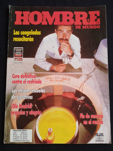 Hombre De Mundo Vol 13 N° 11 Nov 1988. J 