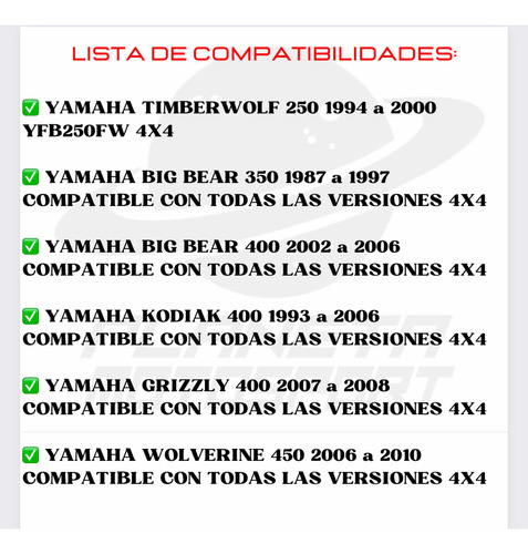 Bota Polvera Flechas 4x4 Honda Trx350 Rancher Fourtrax 00-06