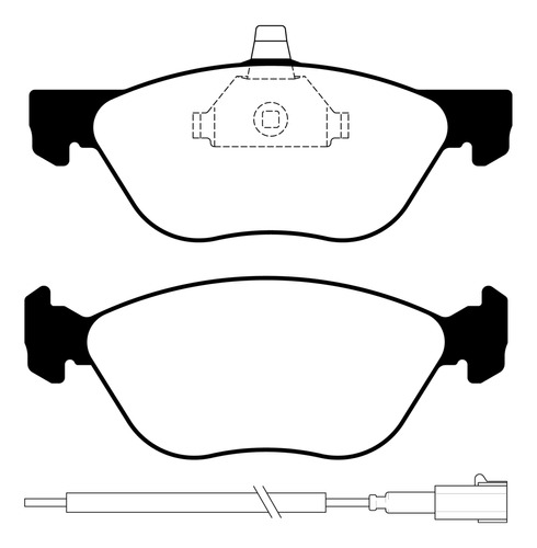 Pastillas De Freno Para Fiat Strada Adventure 0 1.6 16v Etor