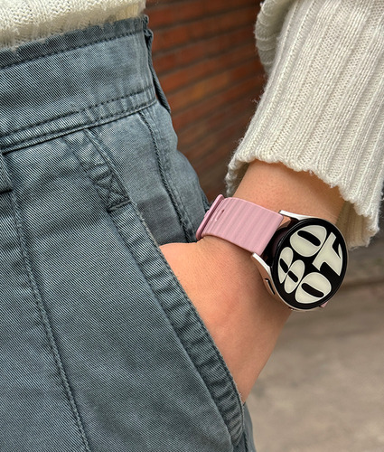 Malla Correa Para Amazfit Bip Amazfit Gts Amazfit Gtr Rosa Claro