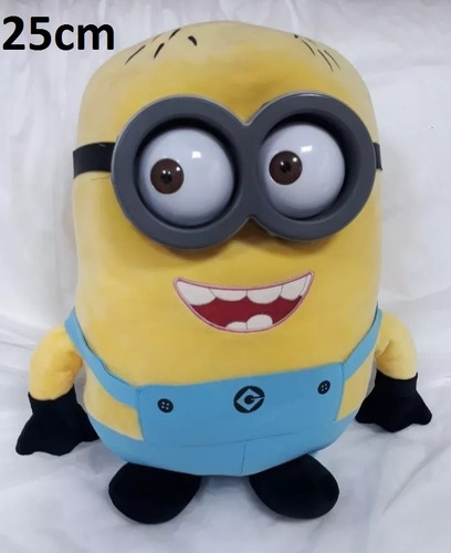 Minion Pelúcia 25cm Com 2 Olhos Pronta Entrega Casa Do Ursos