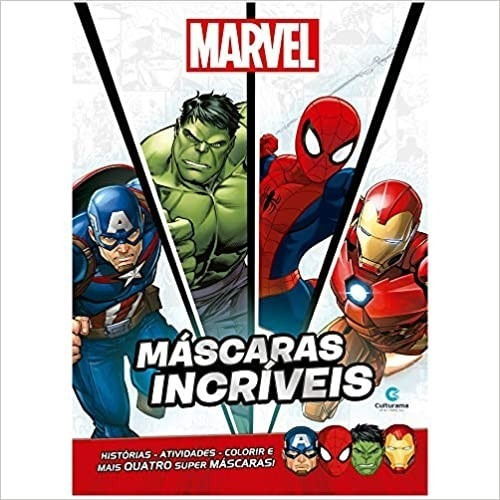 Mascaras Incriveis Marvel, De Rodrigues, Naihobi Steinmetz. Editora Culturama, Edição 1 Em Português