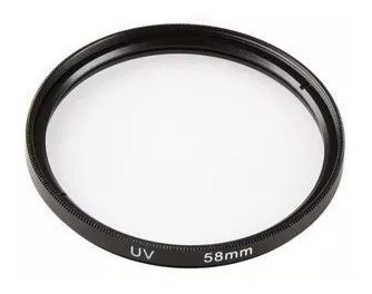 Filtro Uv 58mm Para Canon 18-55 Nik Sony Pentax