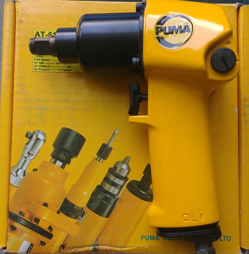 Pistola Neumatica Acople 1/2 Torque 140 Lbs. Acople 1/2