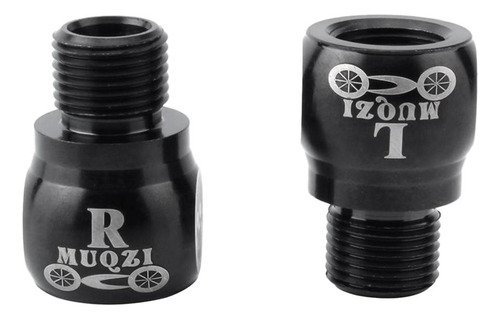 Muqzi 2 Muqzi 1 Pair Rust-resistant Bike Black