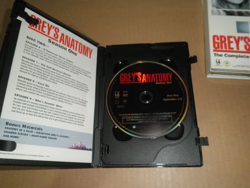 Grey´s Anatomy Temporadas 1 Y 2 Dvd Importados (Usado)