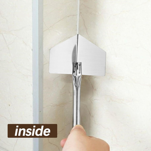 Juego De 4 Herramientas De Esquina De Acero Inoxidable 5 Cm