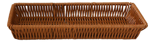 3 Cesta De Mimbre Tejida, Cesta De Mimbre Para Rectangular