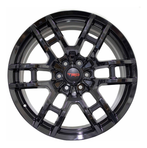 Rodas 22 Trd Off Road 6x139 - 4x4 Hilux Ranger S10 Troller Cor Preto-brilhante