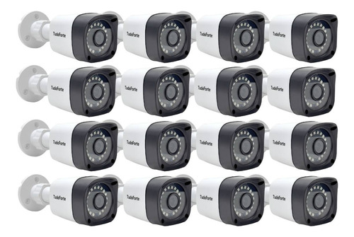 16 Câmeras De Segurança Alta Resolução Bullet 1080p Full Hd