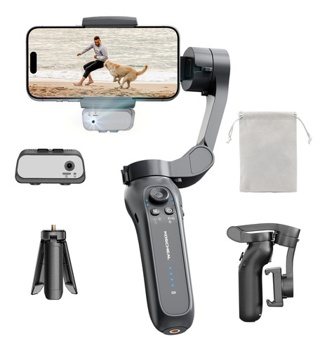 Estabilizador Gimbal Celular Com 3 Eixos Ai L7b Pro Max